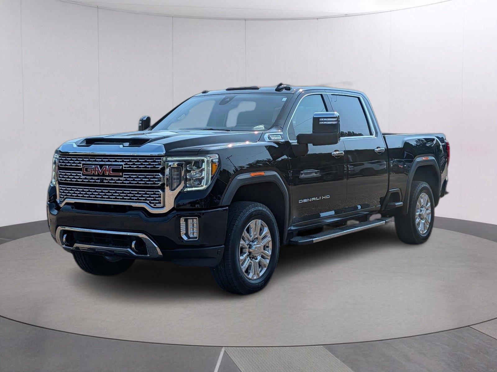 Onyx Black 2021 GMC Sierra 2500HD Pickup Truck Four-Wheel Drive Automatic