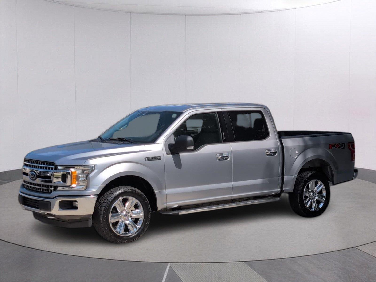 Iconic Silver 2020 Ford F-150 Pickup Truck Four-Wheel Drive Automatic