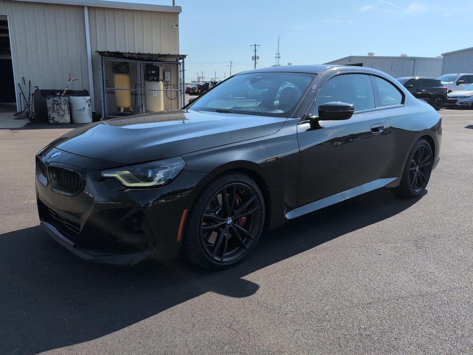 Black Sapphire Metallic 2023 BMW 2 Series Coupe Rear-Wheel Drive Automatic