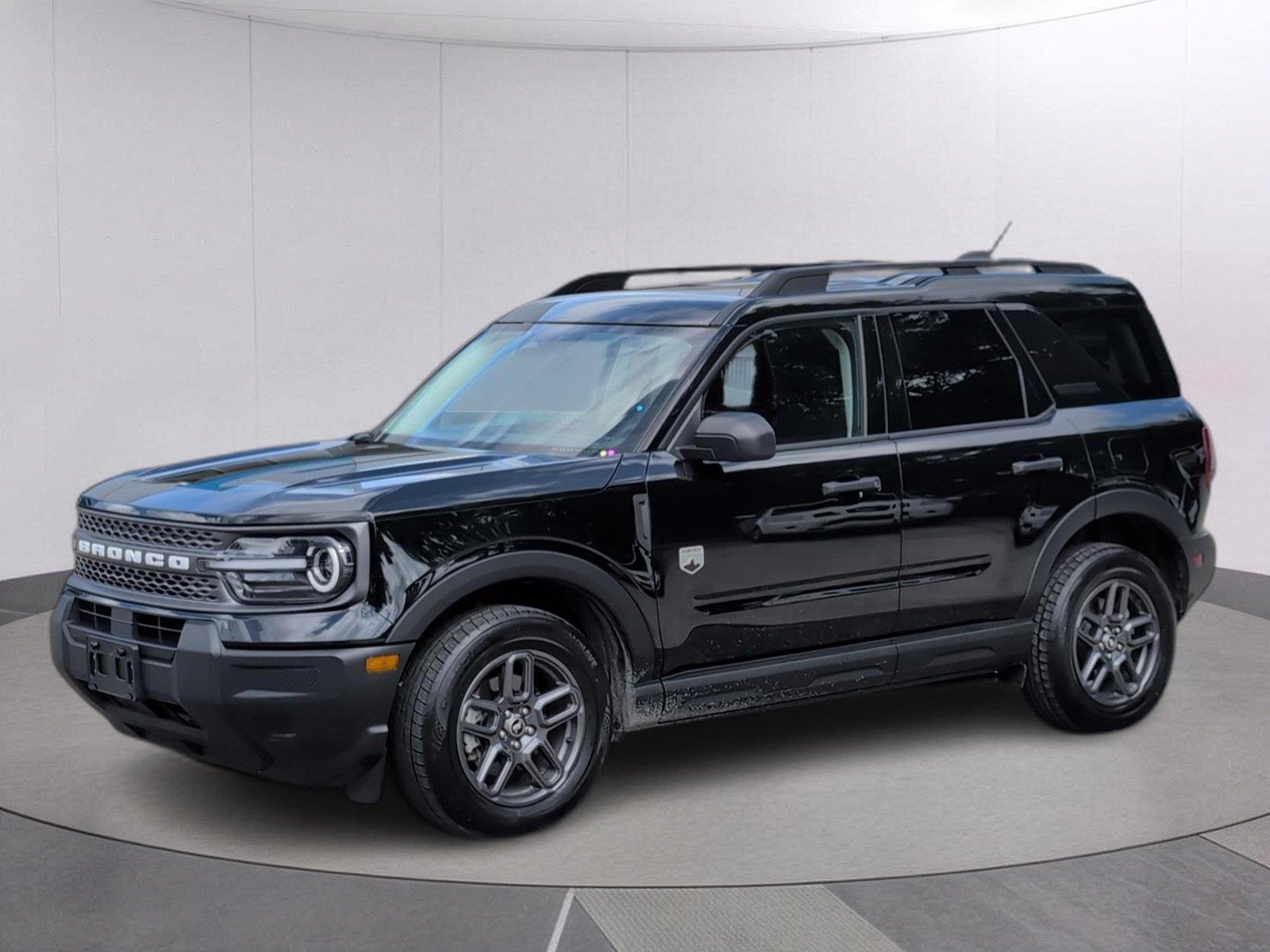 Shadow Black 2025 Ford Bronco Sport SUV / Crossover All-Wheel Drive 8-Speed Automatic