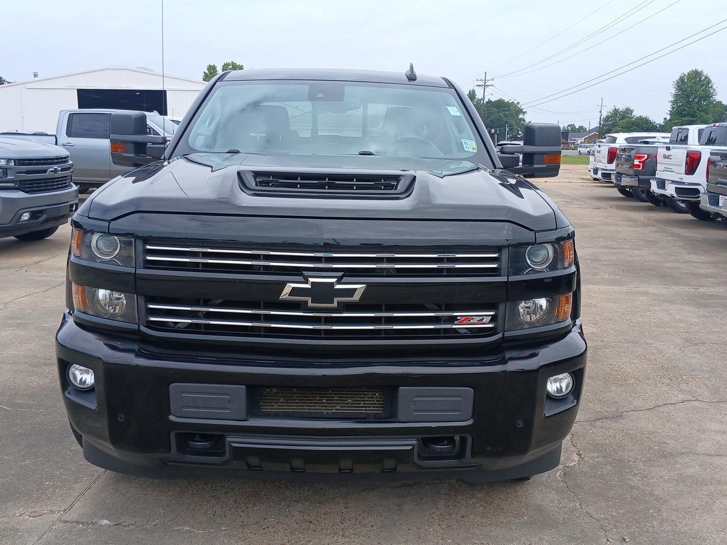 Black 2017 Chevrolet Silverado 2500HD Pickup Truck Four-Wheel Drive 6-Speed Automatic
