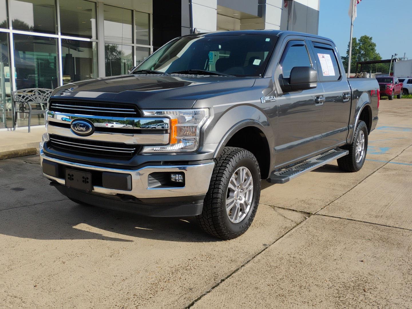 Gray (Magnetic Metallic) 2019 Ford F-150 Pickup Truck Four-Wheel Drive Automatic