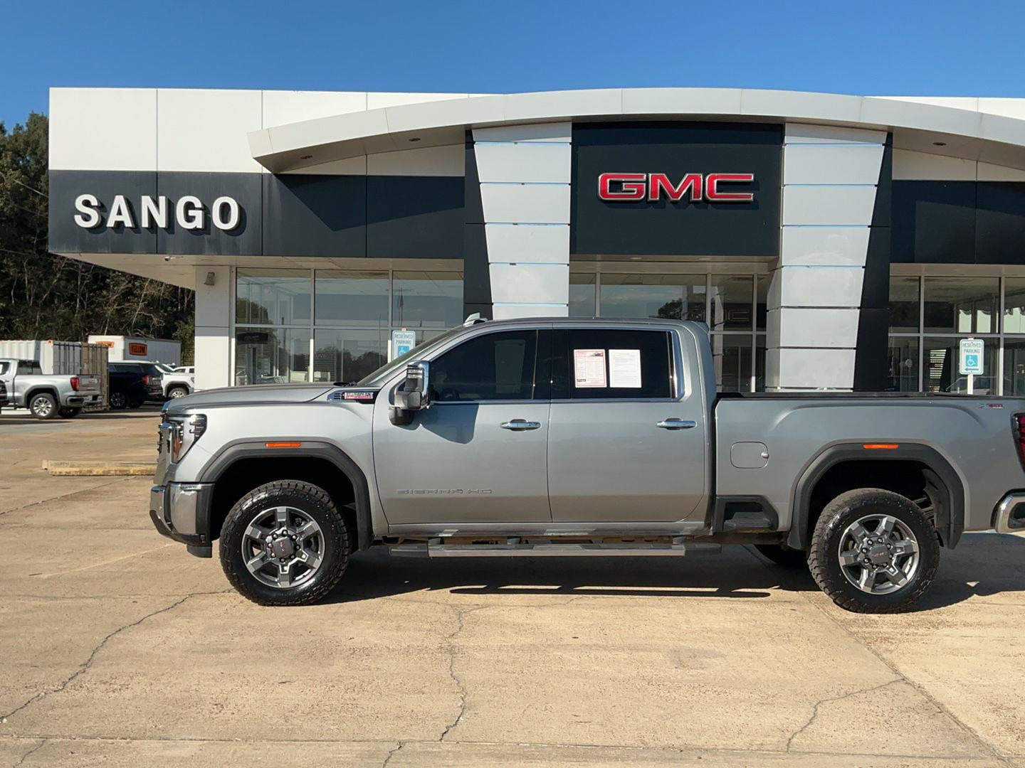 Sterling Metallic 2025 GMC Sierra 3500HD Pickup Truck Four-Wheel Drive Automatic