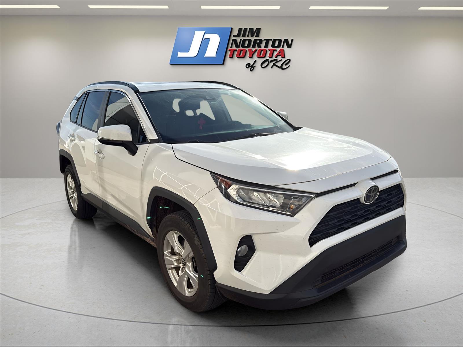 Used 2021 Toyota RAV4 XLE with VIN 2T3W1RFV0MC121922 for sale in Oklahoma City, OK