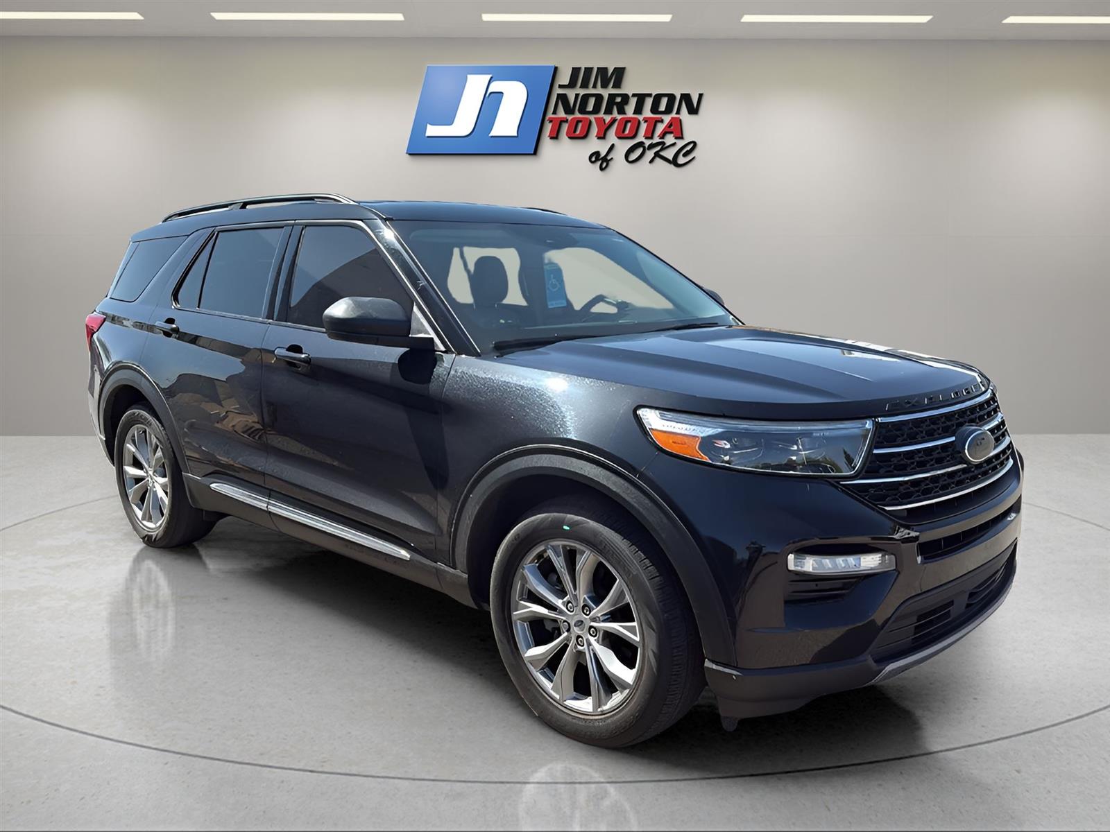Used 2022 Ford Explorer XLT with VIN 1FMSK7DH7NGA70214 for sale in Oklahoma City, OK
