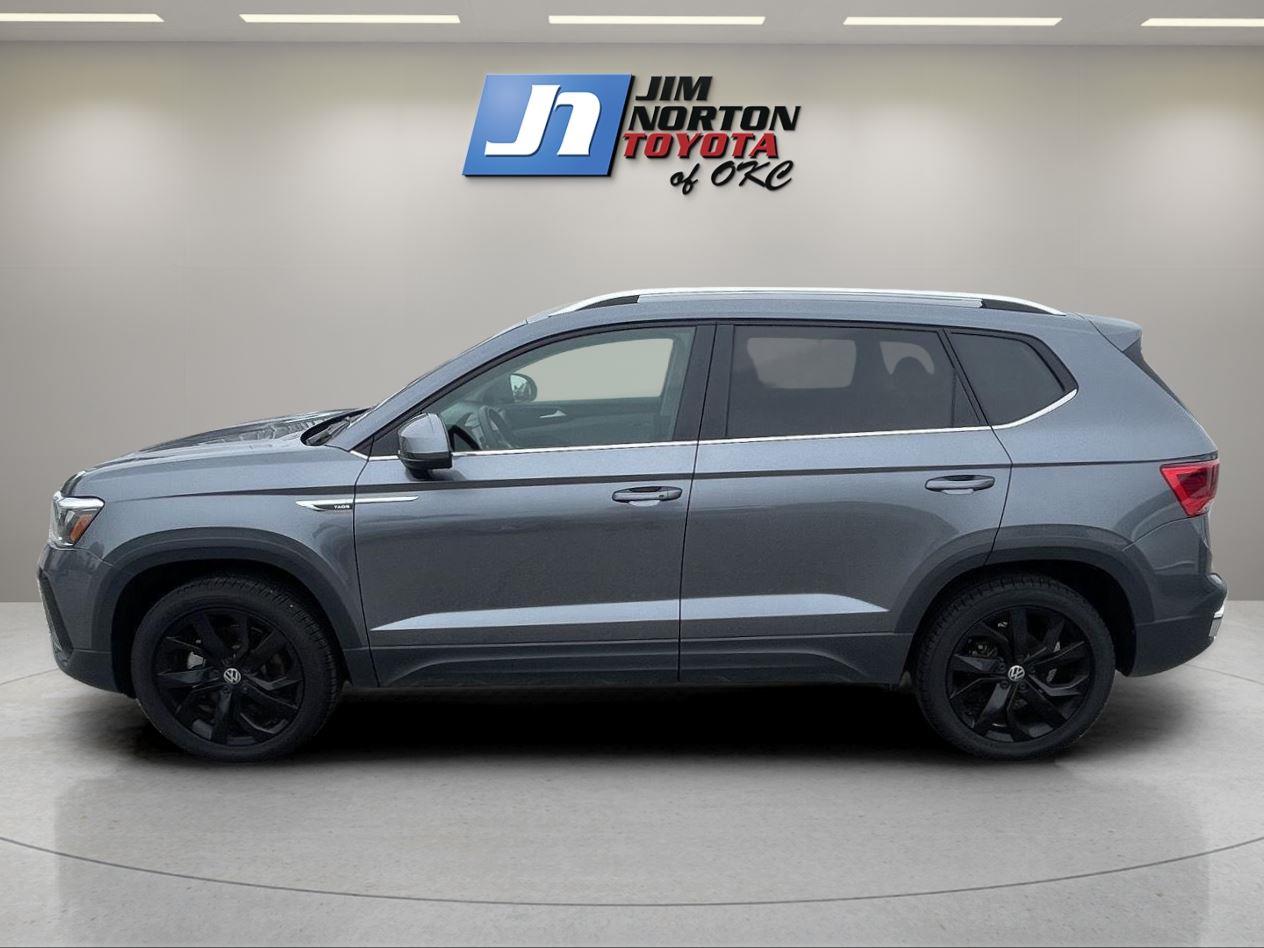 Used 2023 Volkswagen Taos SE with VIN 3VVNX7B29PM344444 for sale in Oklahoma City, OK