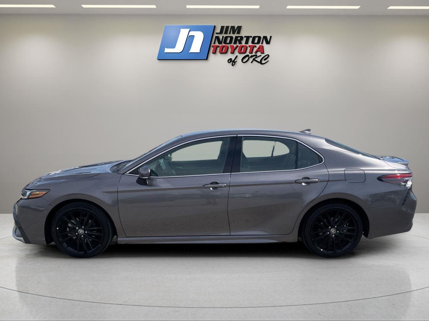 Used 2021 Toyota Camry XSE with VIN 4T1K61AK9MU493717 for sale in Oklahoma City, OK