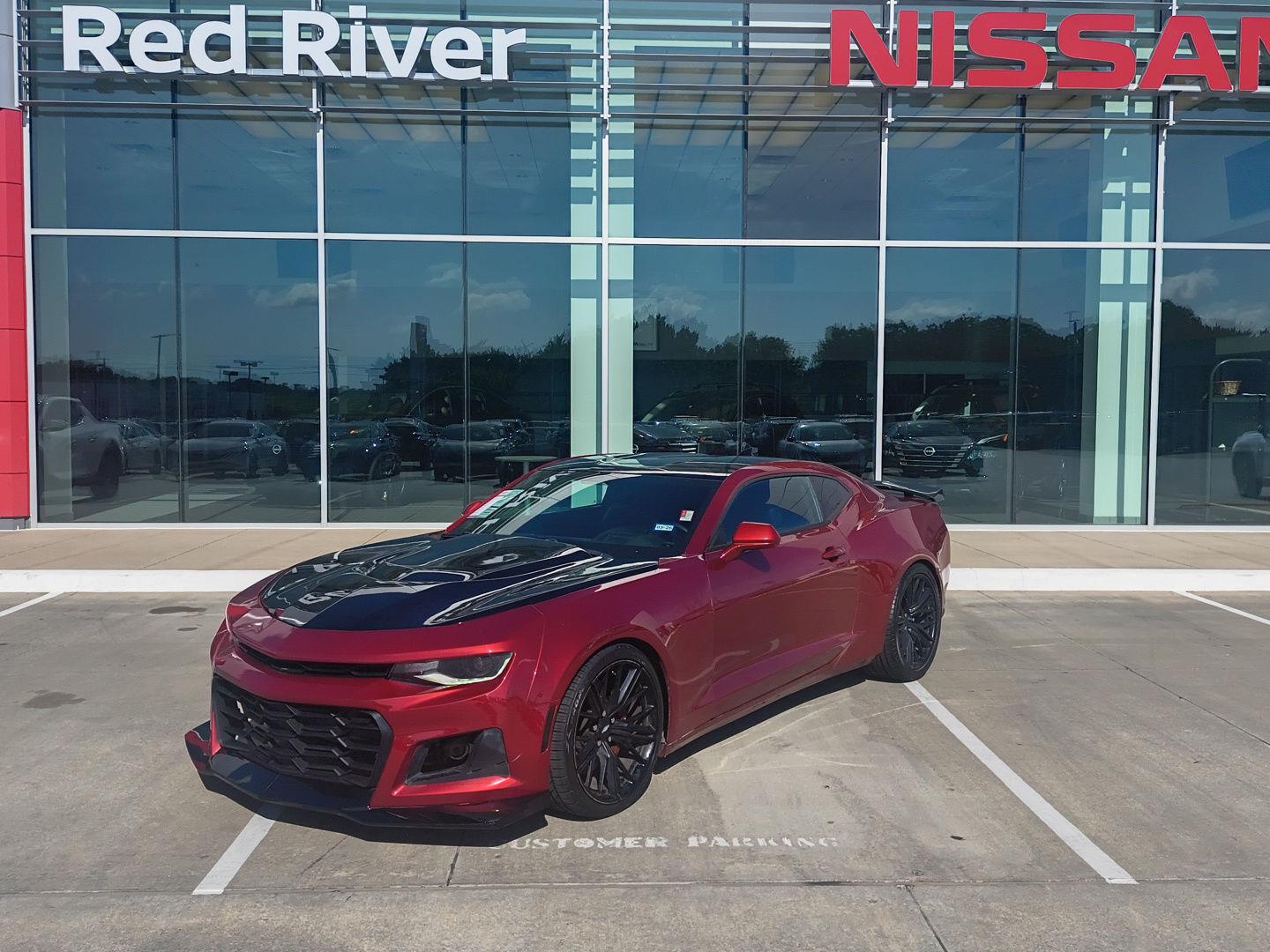 Garnet Red Tintcoat 2017 Chevrolet Camaro Coupe Rear-Wheel Drive 8-Speed Automatic
