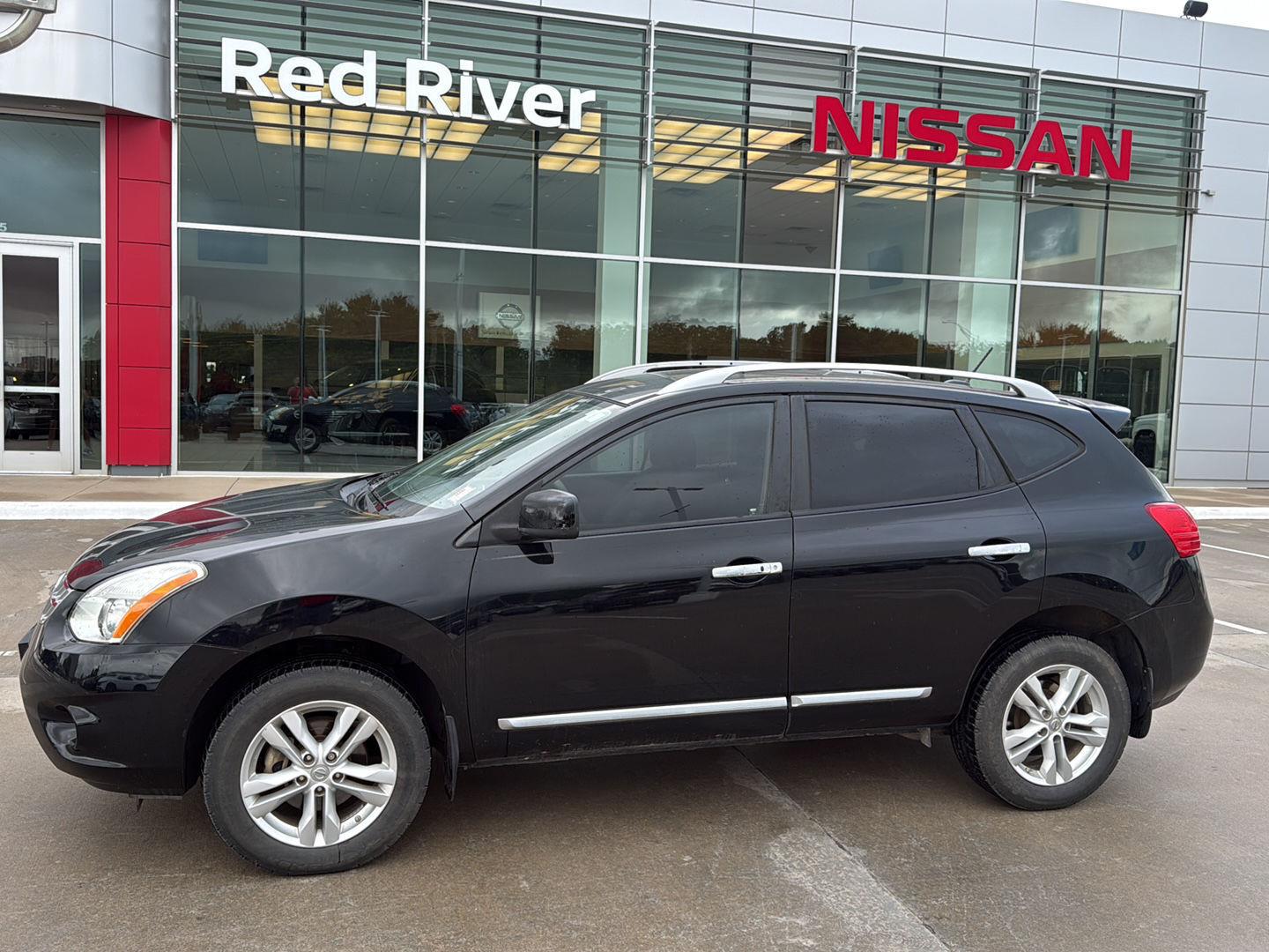 Super Black 2013 Nissan Rogue SUV / Crossover Front-Wheel Drive Continuously Variable Transmission