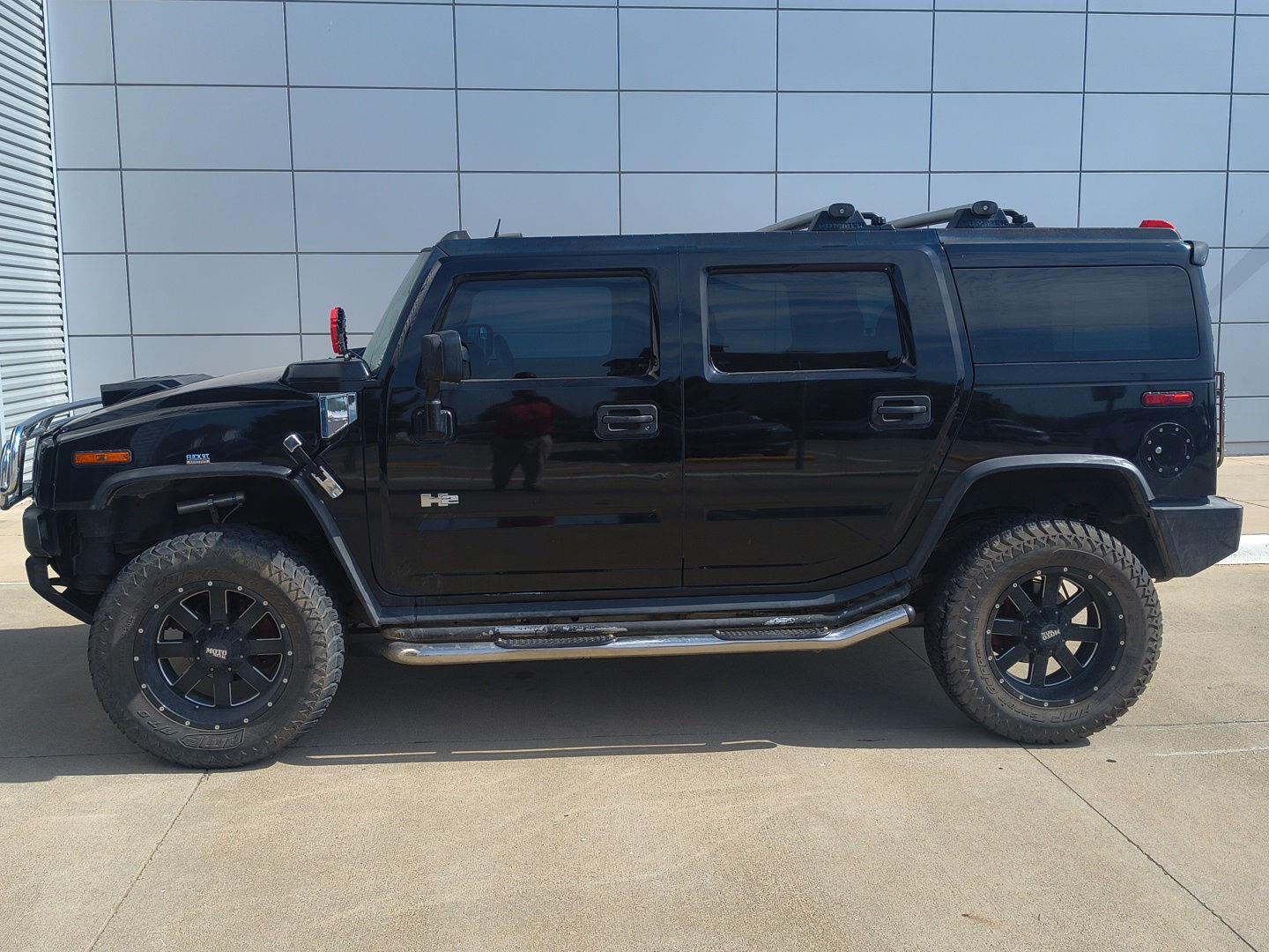Black 2004 Hummer H2 SUV / Crossover Four-Wheel Drive 4-Speed Automatic