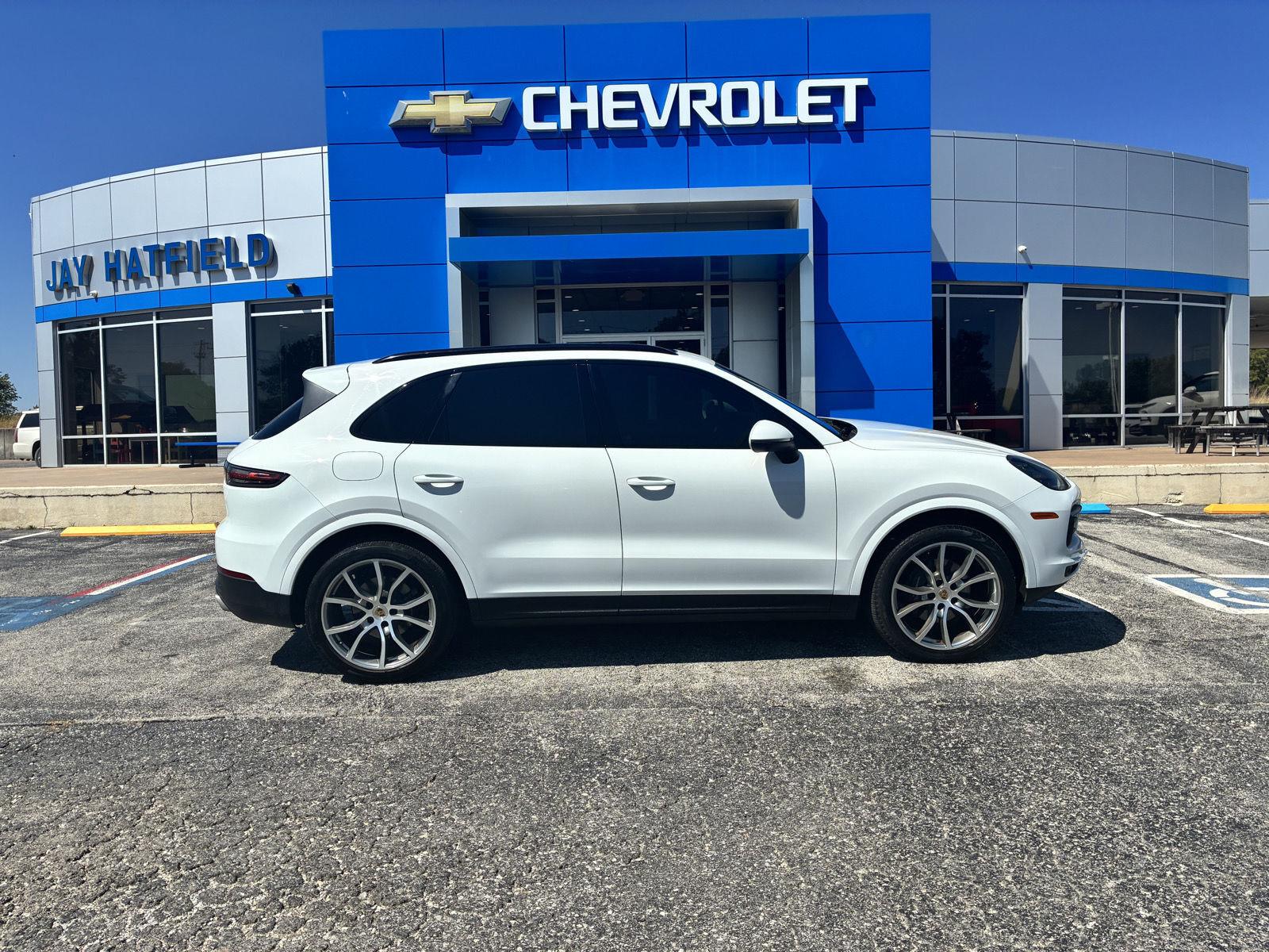 White 2020 Porsche Cayenne SUV / Crossover All-Wheel Drive Automatic