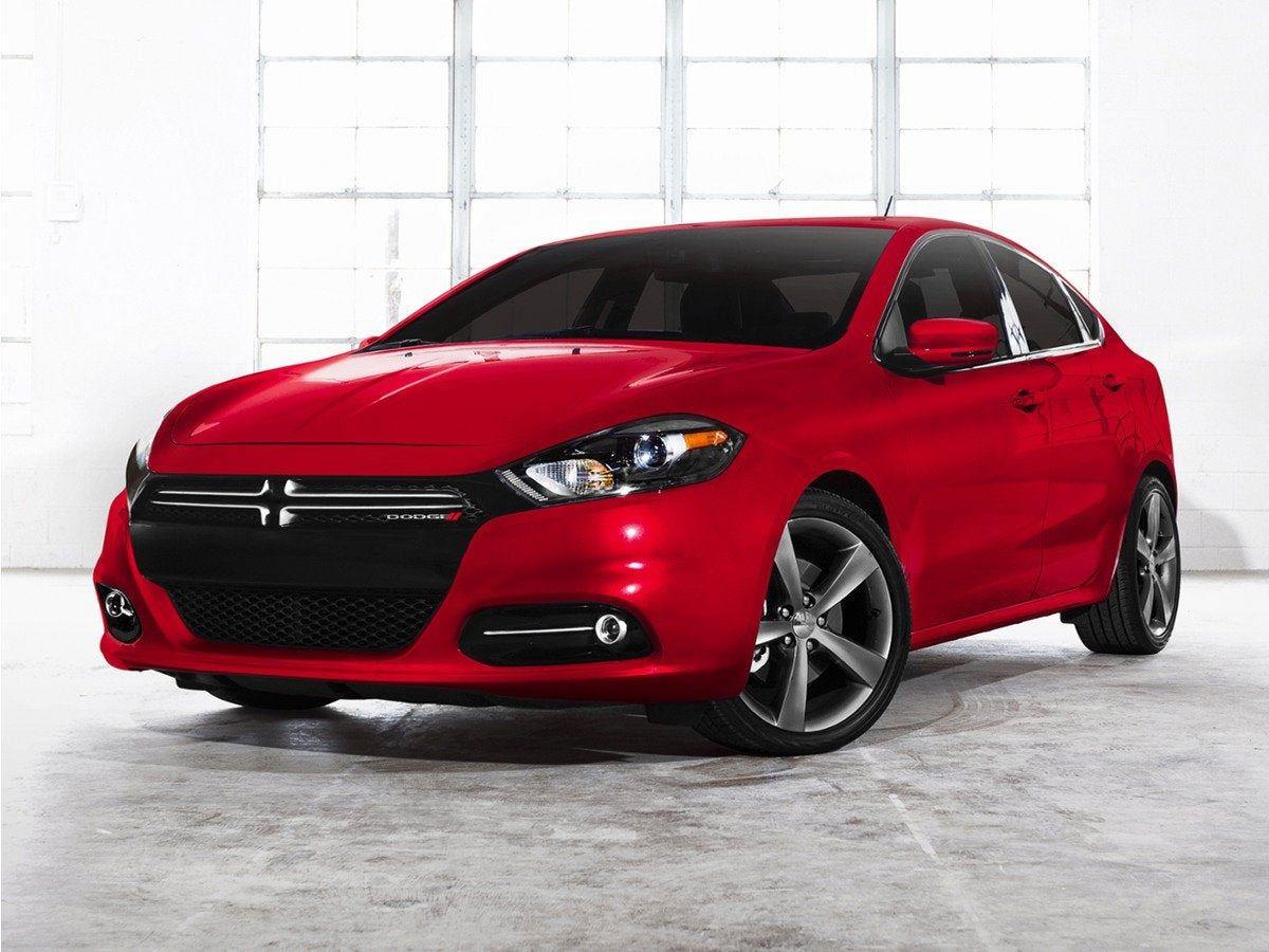 Bright White Clearcoat 2015 Dodge Dart Sedan Front-Wheel Drive 6-Speed Automatic
