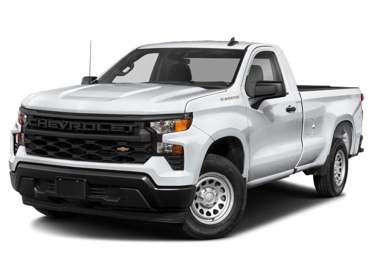 Summit White 2026 Chevrolet Silverado 1500 Pickup Truck Four-Wheel Drive Automatic