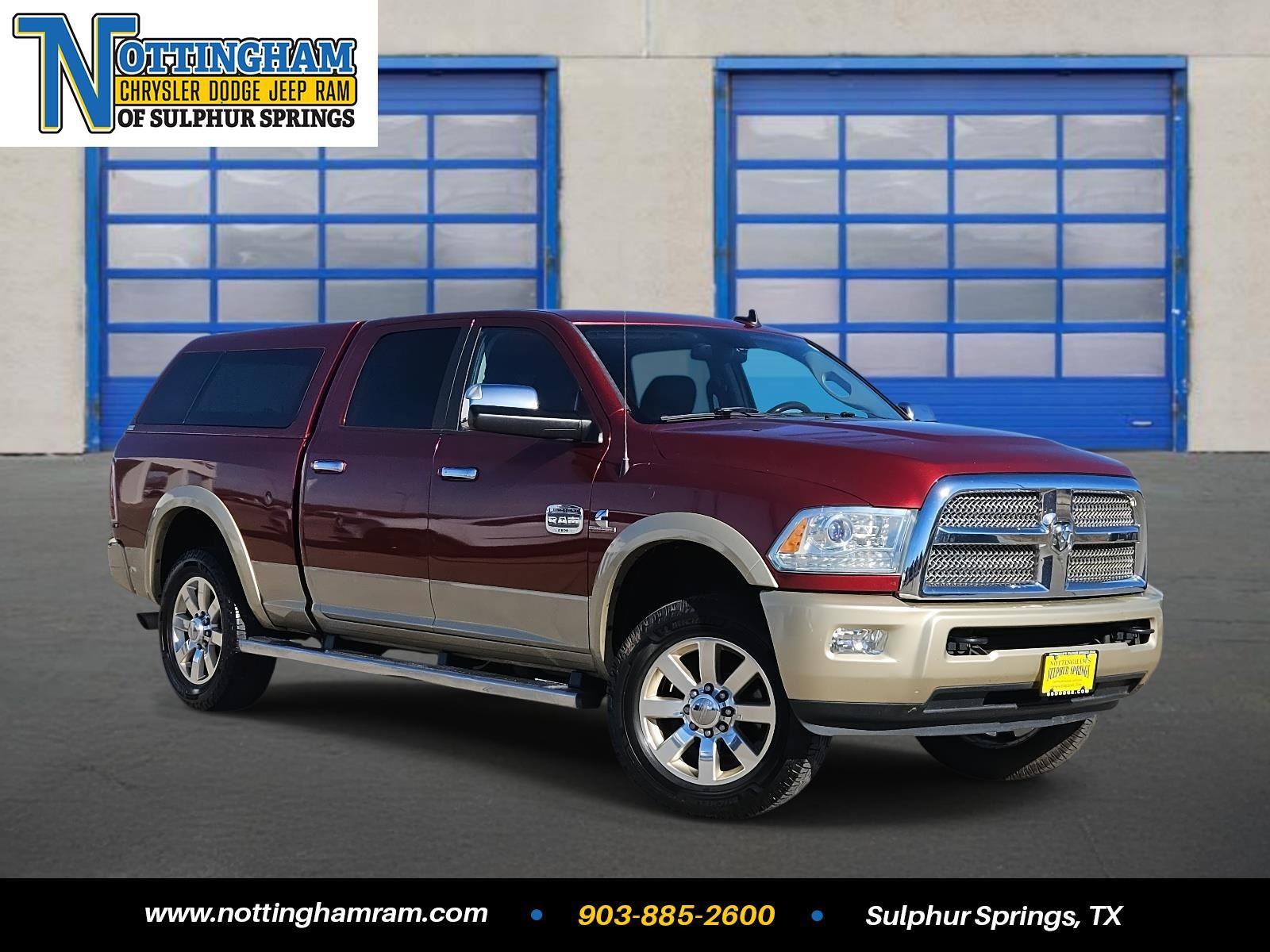 2015 RAM 2500 Laramie Longhorn Crew Cab 4WD