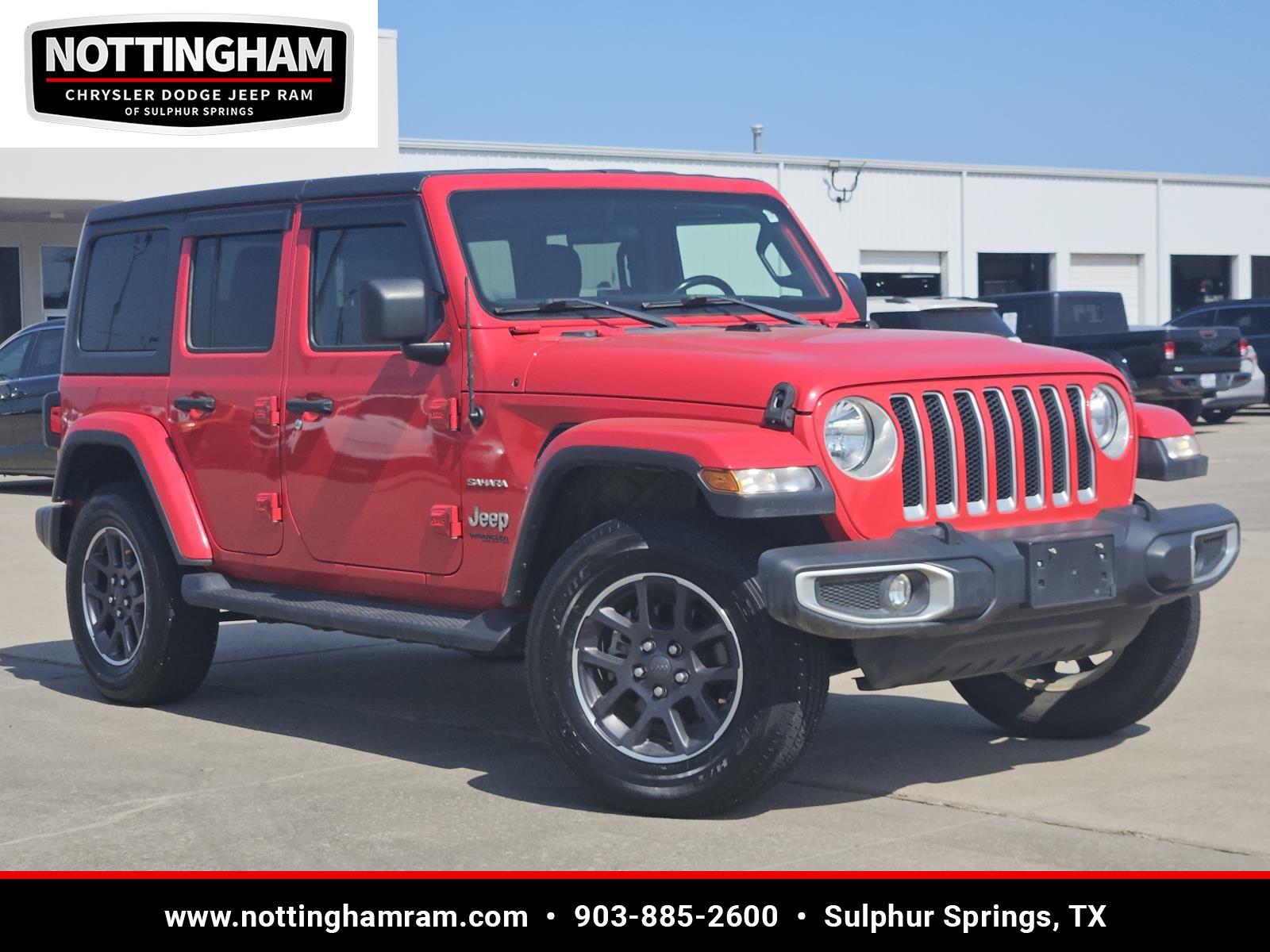 2020 Jeep Wrangler Unlimited Sahara 4WD