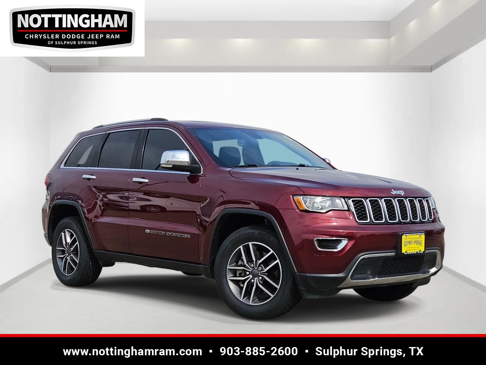 Velvet Red Pearlcoat 2022 Jeep Grand Cherokee Limited RWD SUV / Crossover 4X2 8-Speed Automatic