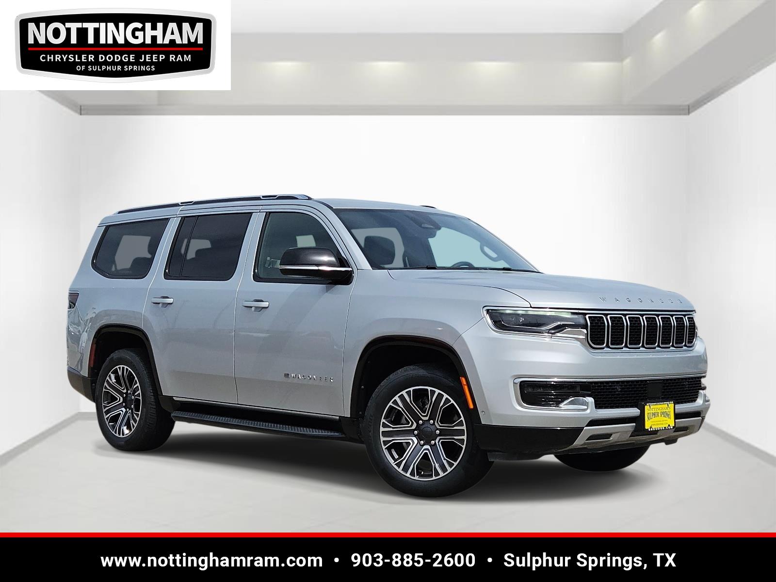 Silver Zynith 2024 Jeep Wagoneer Series II 4WD SUV / Crossover Four-Wheel Drive 8-Speed Automatic