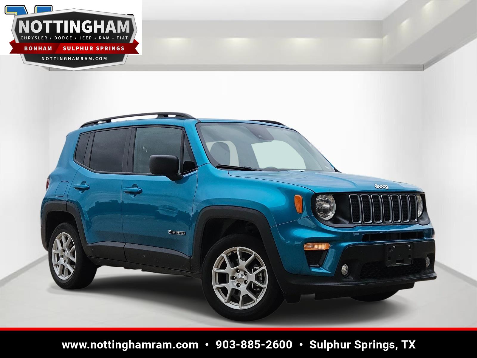 Bikini Metallic Clearcoat 2022 Jeep Renegade Latitude 4WD SUV / Crossover Four-Wheel Drive 9-Speed Automatic