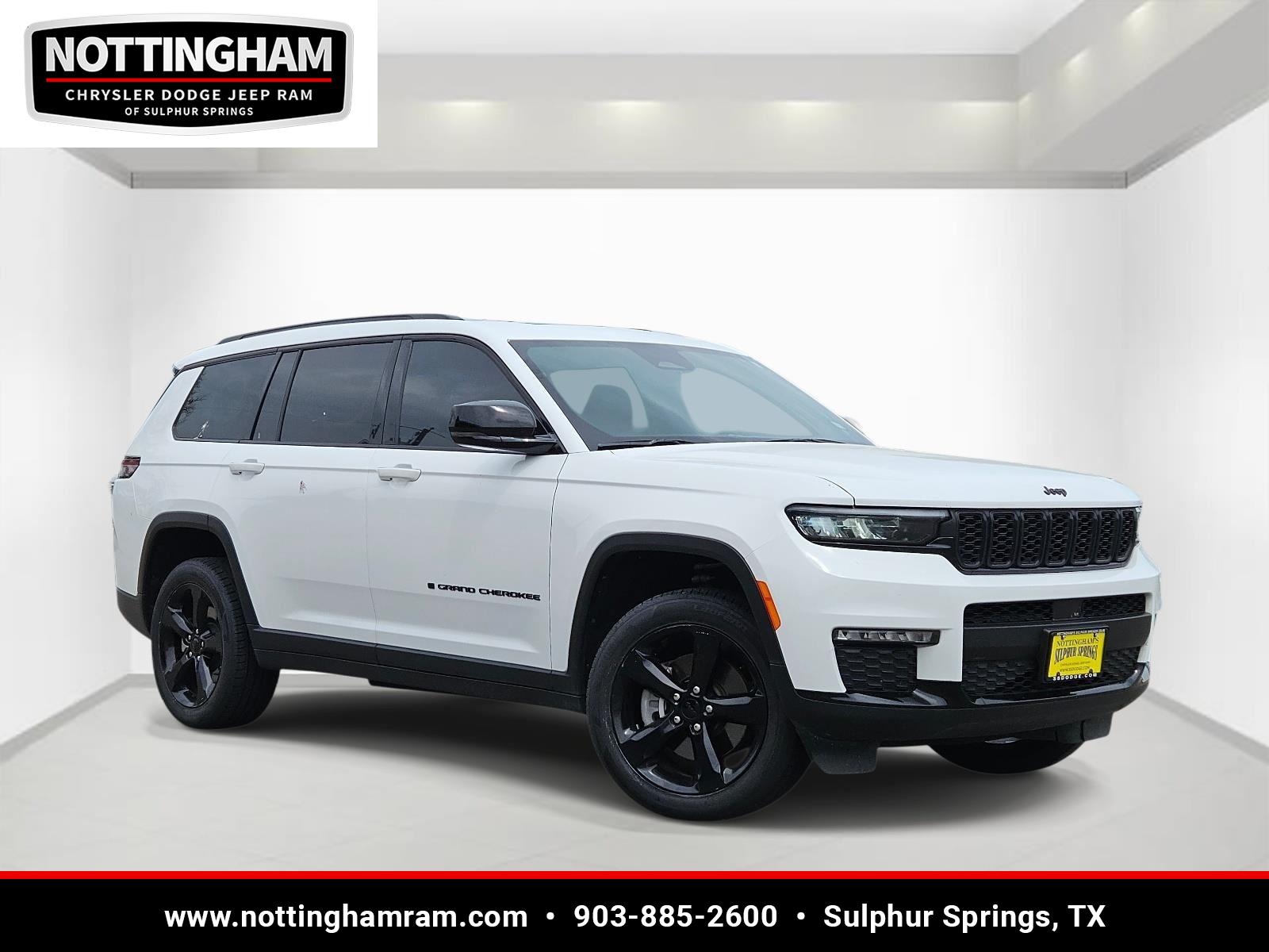 Bright White Clearcoat 2024 Jeep Grand Cherokee L Limited 4WD SUV / Crossover Four-Wheel Drive 8-Speed Automatic