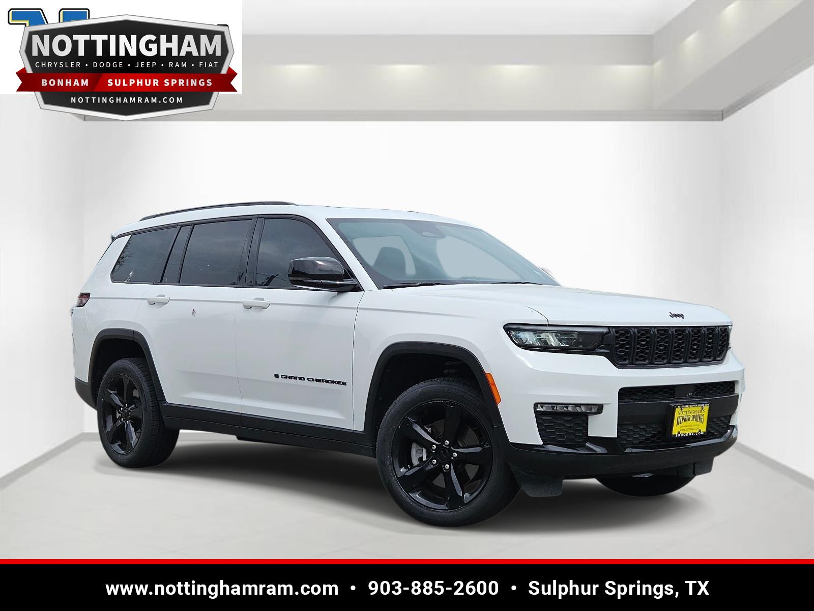 Bright White Clearcoat 2024 Jeep Grand Cherokee L Limited 4WD SUV / Crossover Four-Wheel Drive 8-Speed Automatic