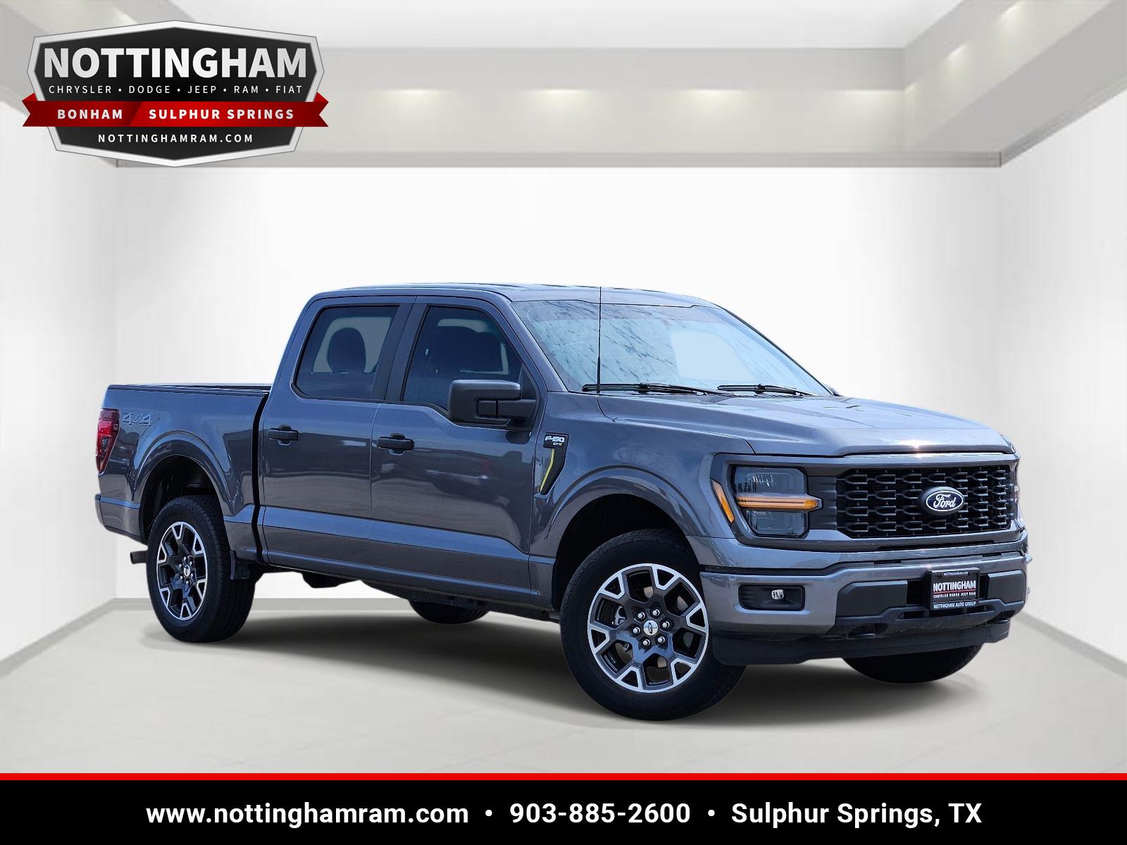 Carbonized Gray Metallic 2025 Ford F-150 Pickup Truck Four-Wheel Drive Automatic