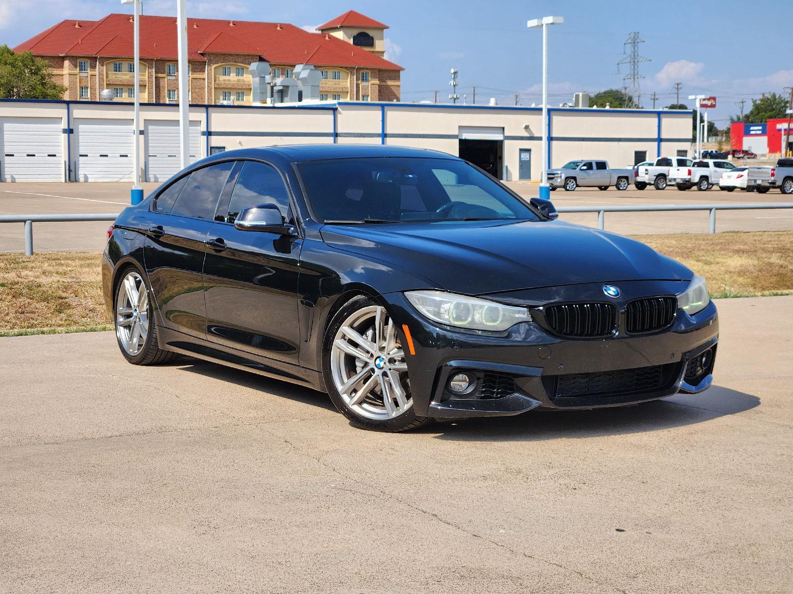 Black Sapphire Metallic 2018 BMW 4 Series Sedan Rear-Wheel Drive Automatic