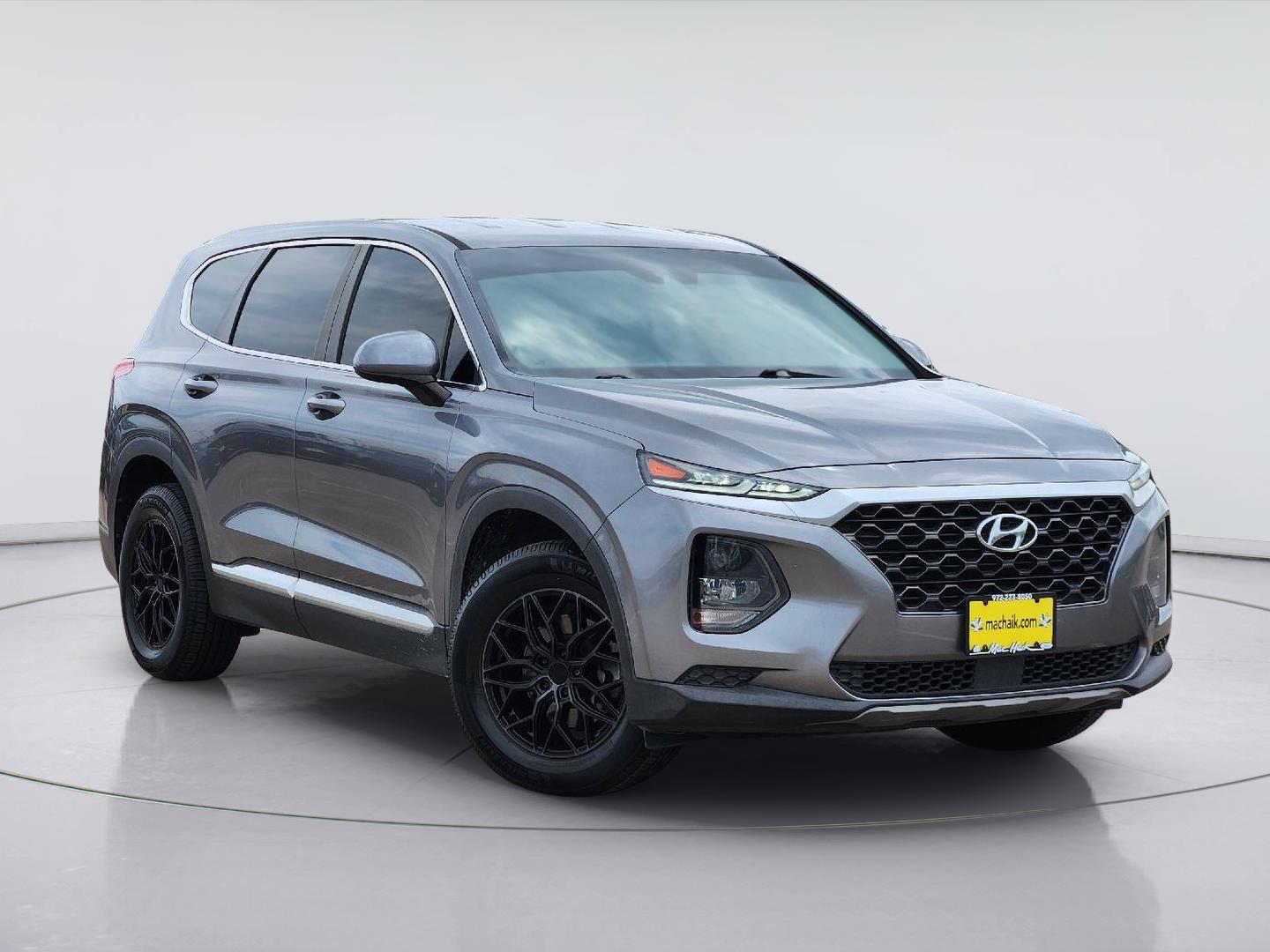 Machine Gray 2019 Hyundai Santa Fe SUV / Crossover Front-Wheel Drive Automatic