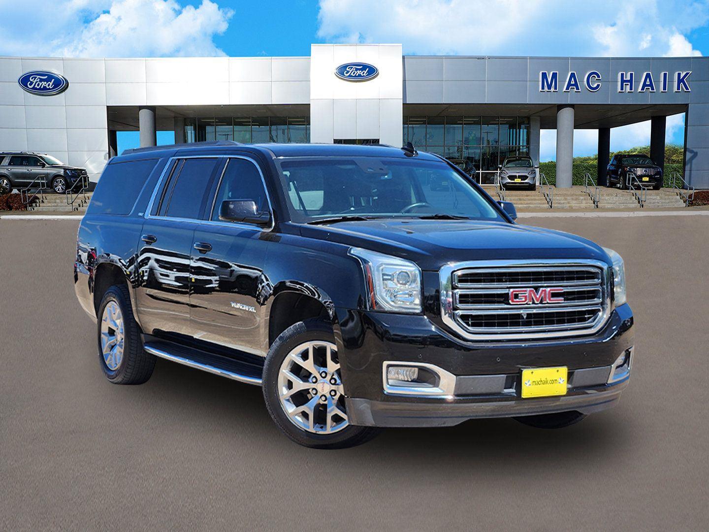 Onyx Black 2018 GMC Yukon XL SUV / Crossover Four-Wheel Drive 6-Speed Automatic