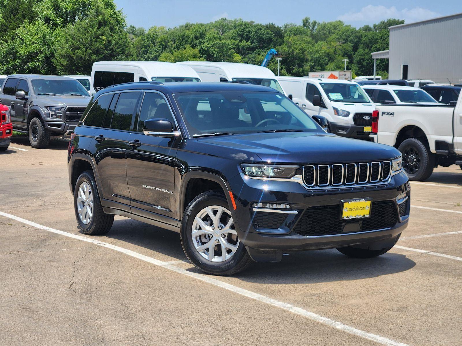 Midnight Sky 2024 Jeep Grand Cherokee SUV / Crossover Four-Wheel Drive 8-Speed Automatic