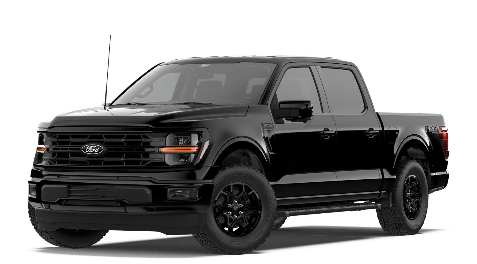 Agate Black 2026 Ford F-150 Pickup Truck Four-Wheel Drive Automatic