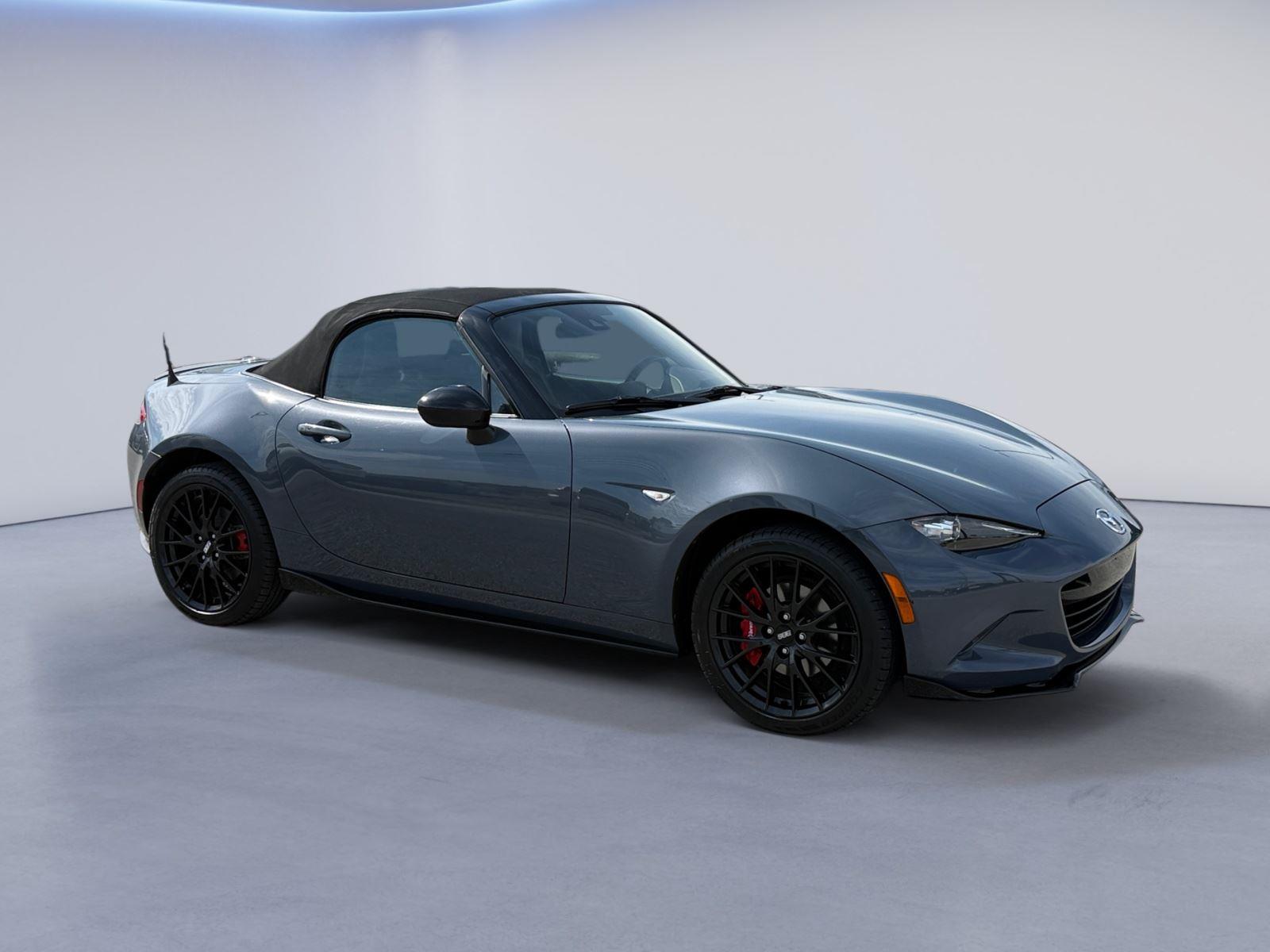 Polymetal Gray 2020 Mazda MX-5 Miata Club RWD Convertible Rear-Wheel Drive Manual