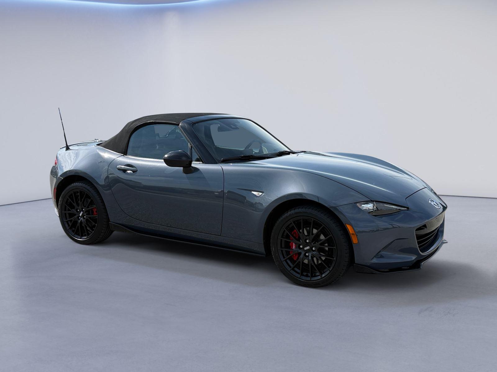 Polymetal Gray 2020 Mazda MX-5 Miata Club RWD Convertible Rear-Wheel Drive Manual