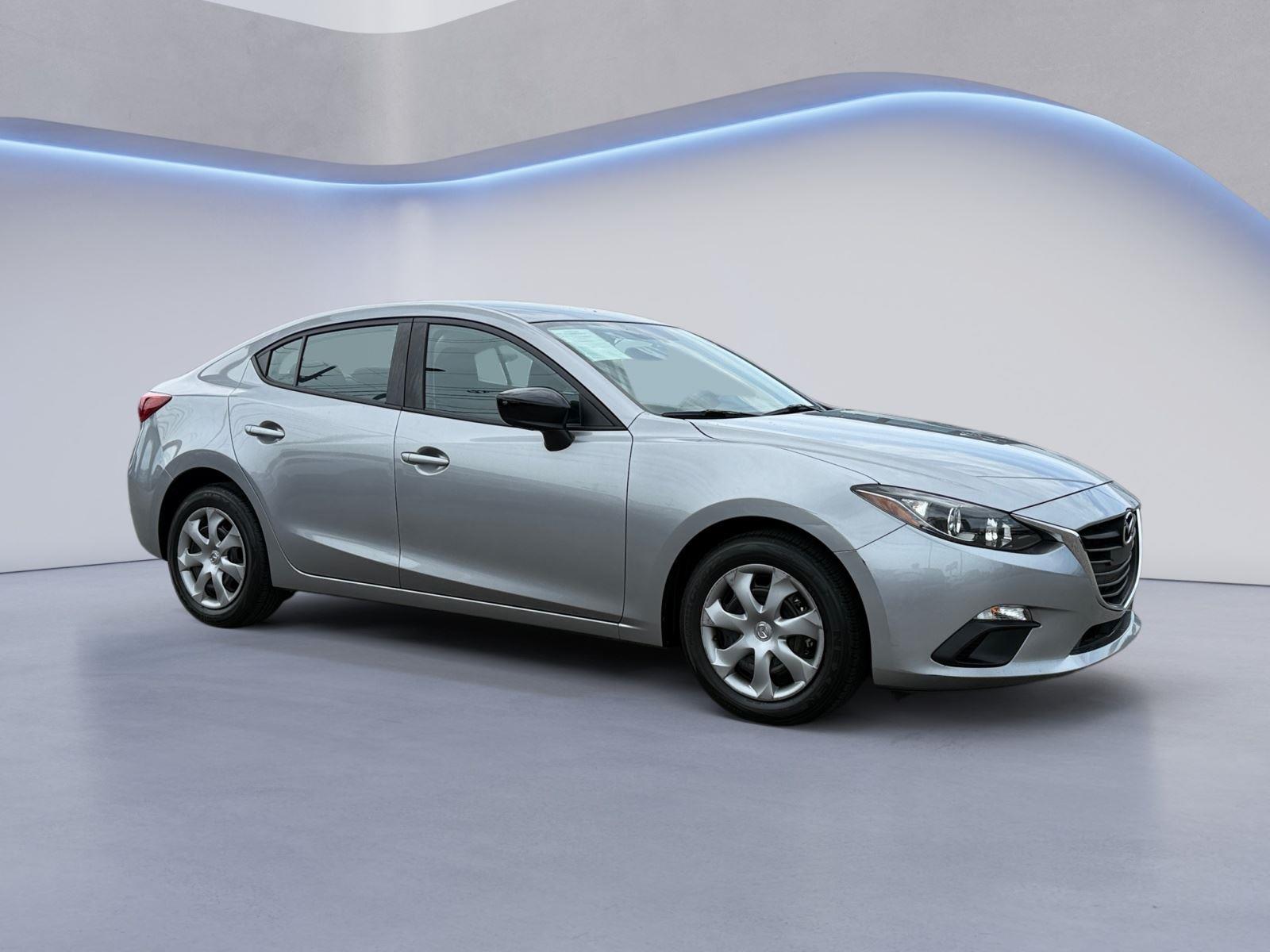 Silver 2015 Mazda MAZDA3 Sedan Front-Wheel Drive Automatic