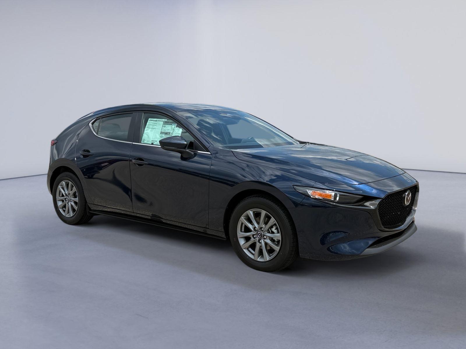 Deep Crystal Blue Mica 2026 Mazda MAZDA3 Hatchback Front-Wheel Drive Automatic