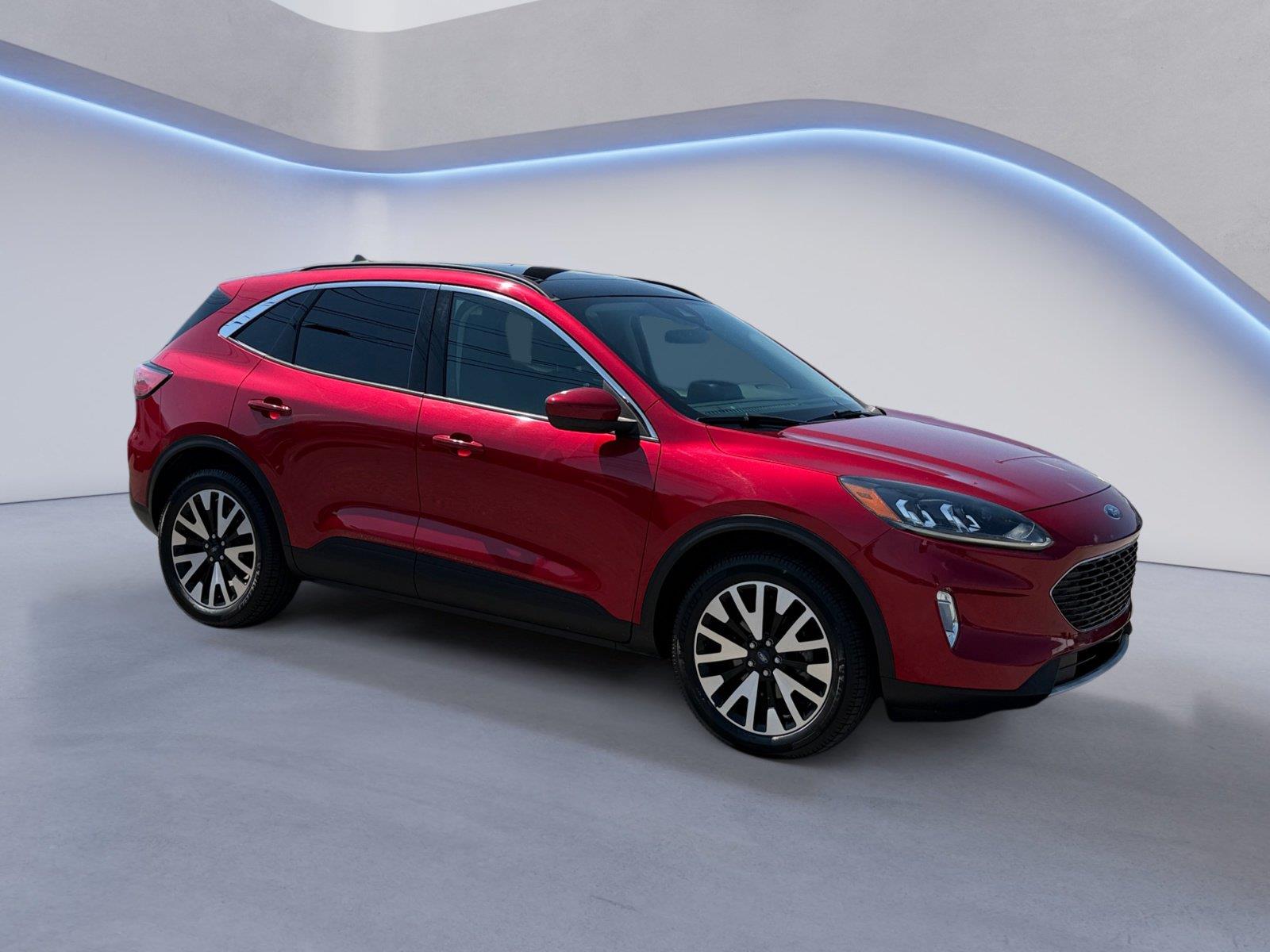 Rapid Red Metallic Tinted Clearcoat 2020 Ford Escape SUV / Crossover All-Wheel Drive 8-Speed Automatic