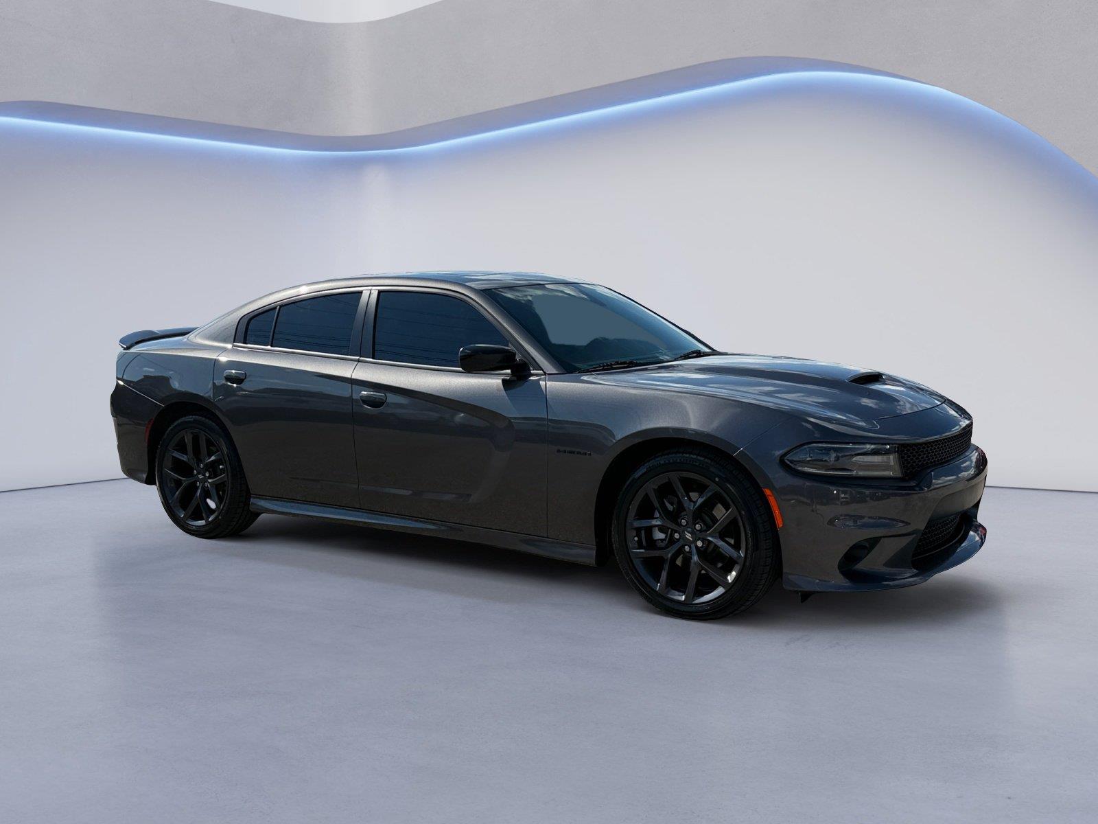 Gray (Granite Pearlcoat) 2021 Dodge Charger Sedan Rear-Wheel Drive 8-Speed Automatic