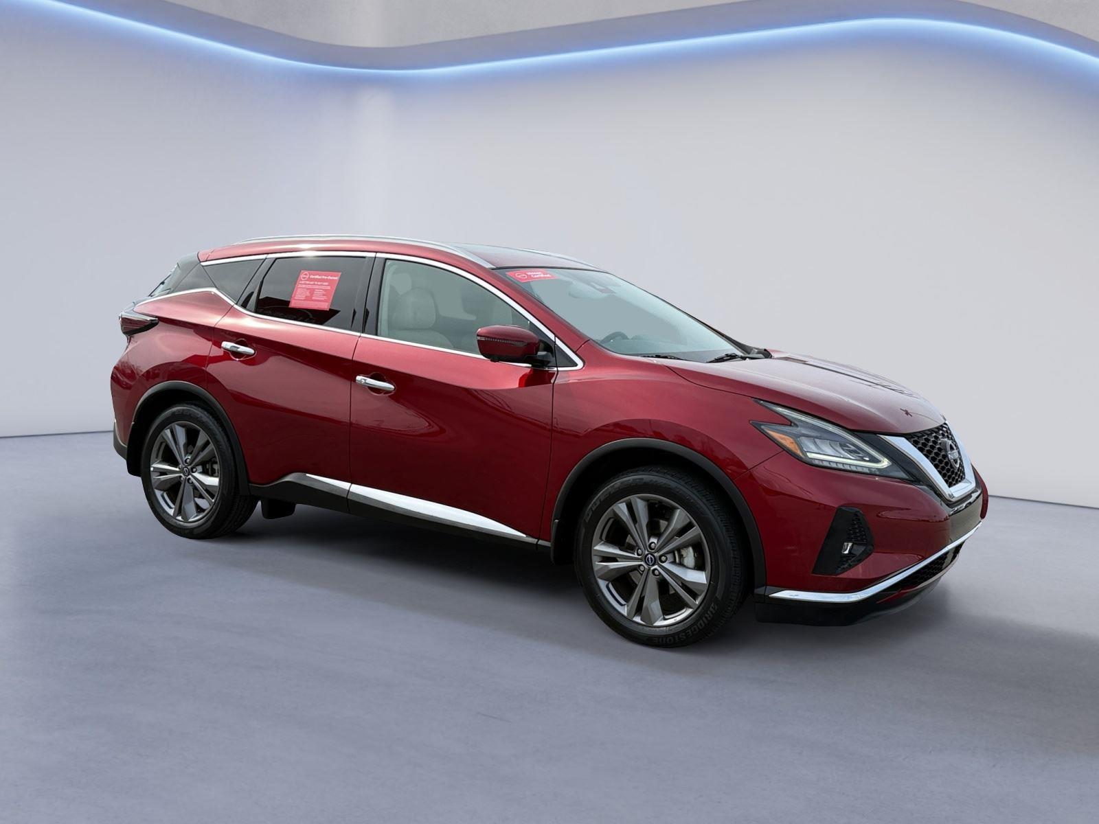 Red (Scarlet Ember Tintcoat) 2023 Nissan Murano SUV / Crossover Front-Wheel Drive Continuously Variable Transmission