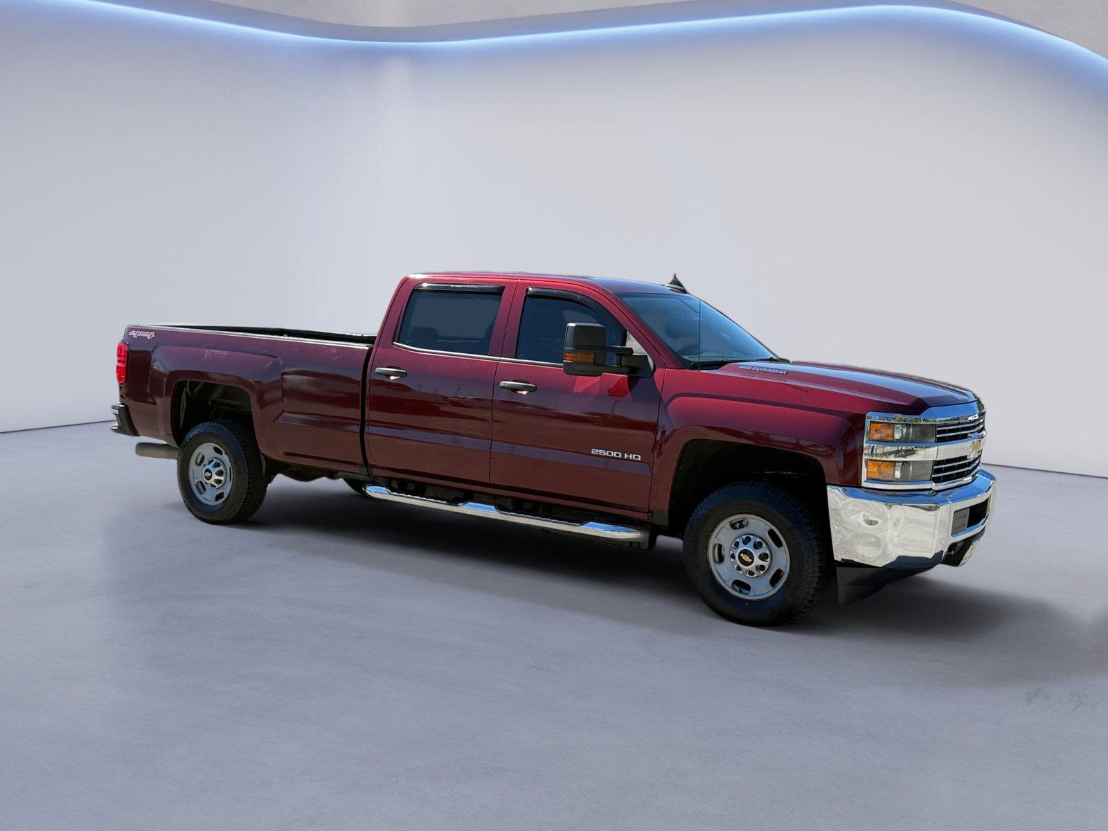 Butte Red Metallic 2016 Chevrolet Silverado 2500HD Pickup Truck Four-Wheel Drive 6-Speed Automatic