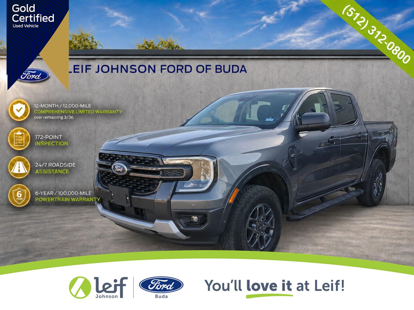  2024 Ford Ranger XLT SuperCrew 4WD   