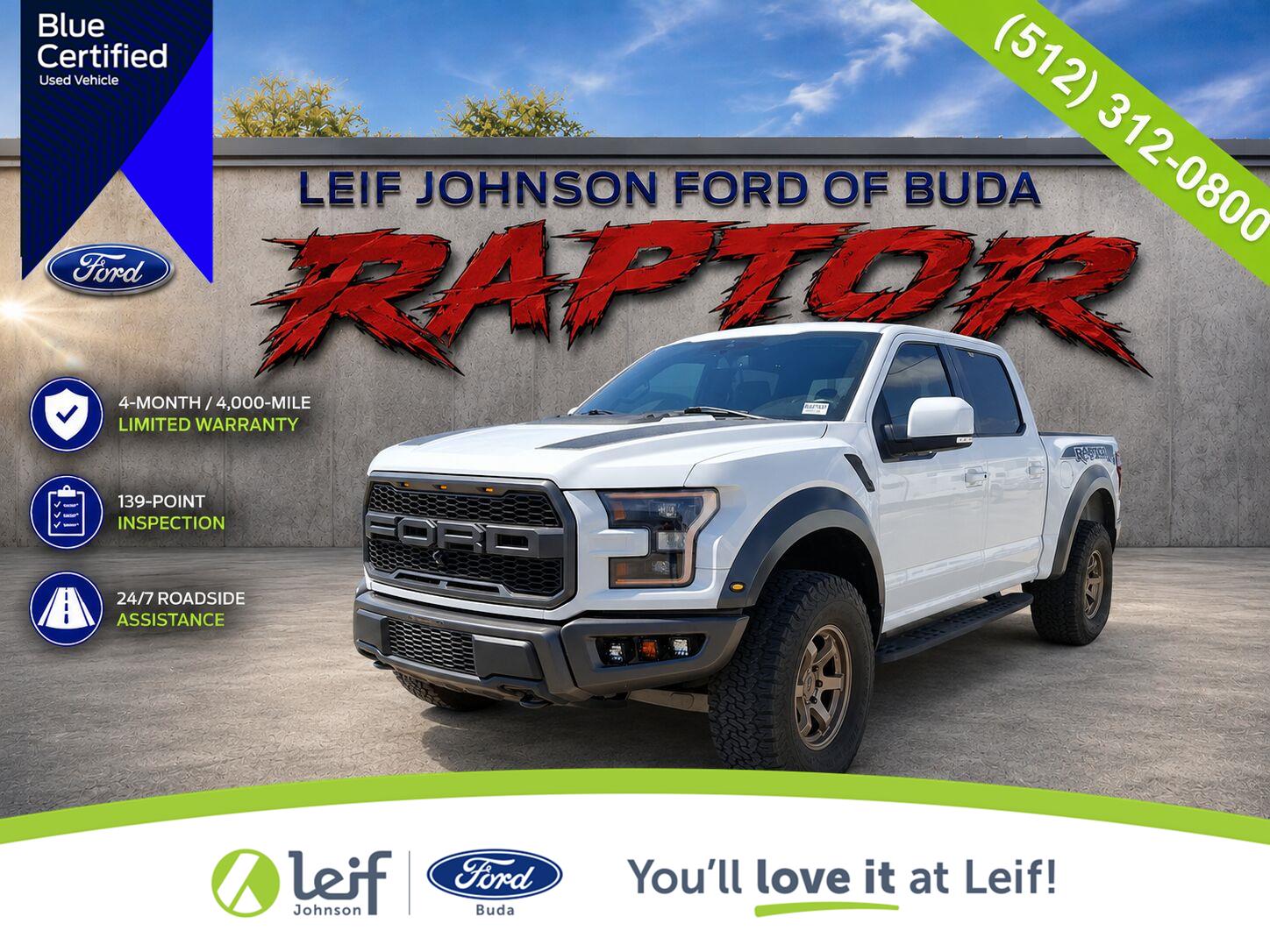 2020 Ford F-150 Raptor SuperCrew 4WD
