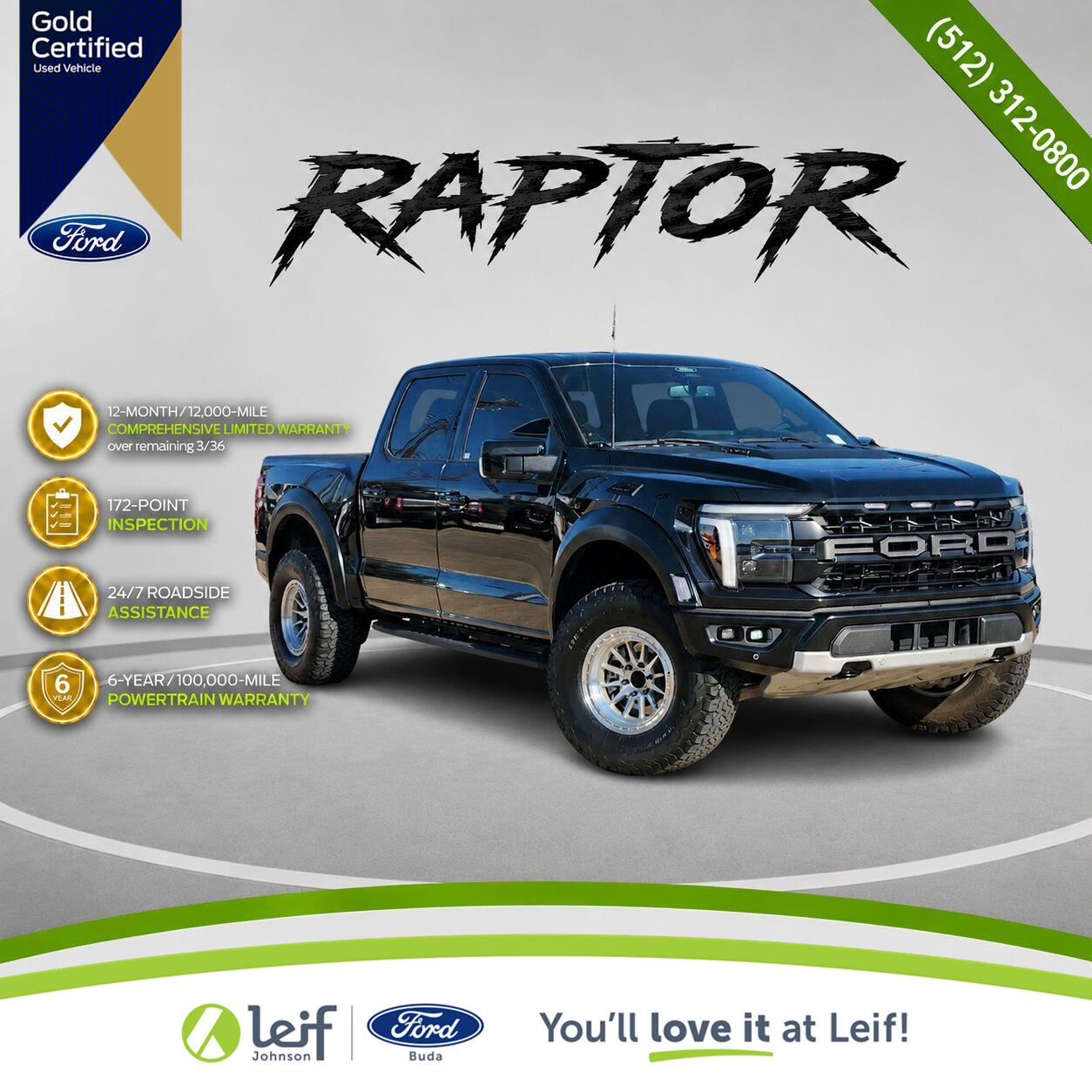 2024 Ford F-150 Raptor SuperCrew 4WD    