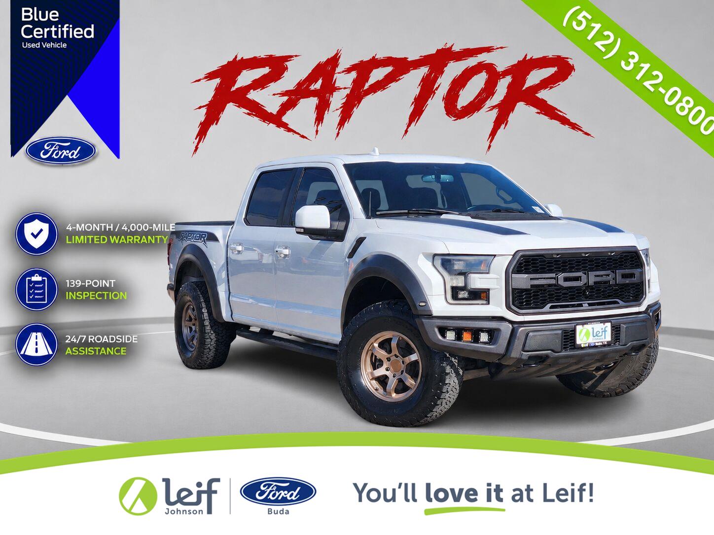  2020 Ford F-150 Raptor SuperCrew 4WD   