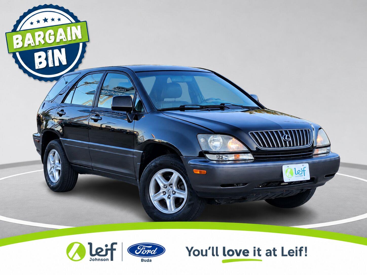 Black Onyx 1999 Lexus RX SUV / Crossover All-Wheel Drive Automatic