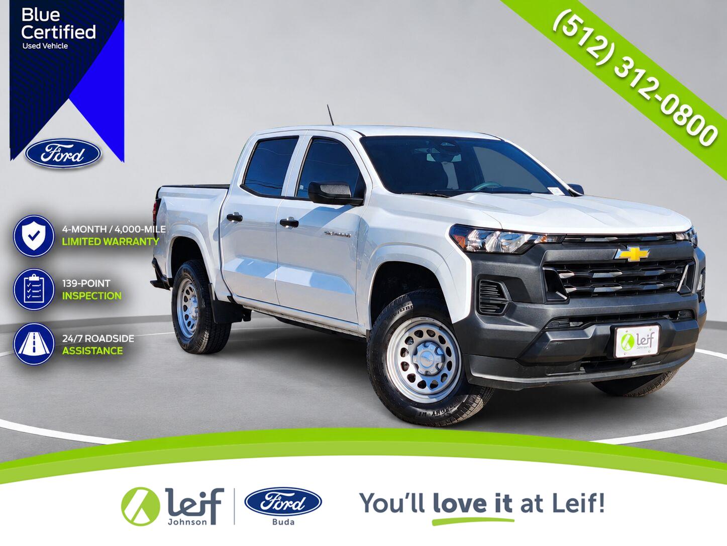 Summit White 2024 Chevrolet Colorado Pickup Truck 4X2 8-Speed Automatic