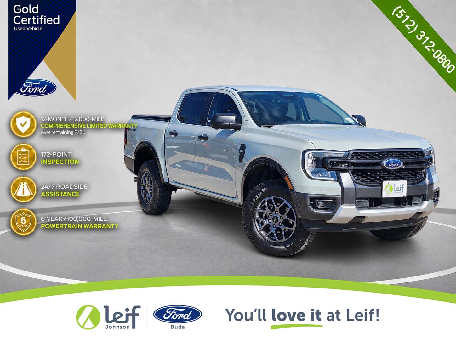 Cactus Gray 2024 Ford Ranger Pickup Truck 4X2 Automatic