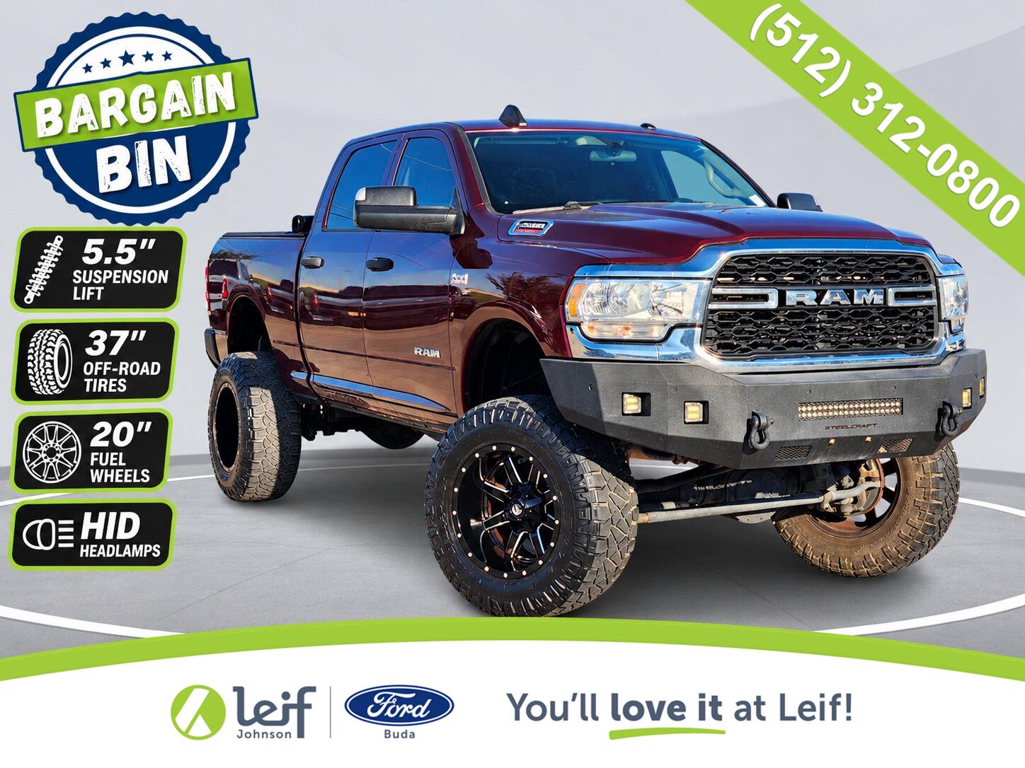 Delmonico Red Pearlcoat 2019 RAM 2500 Pickup Truck Four-Wheel Drive 8-Speed Automatic