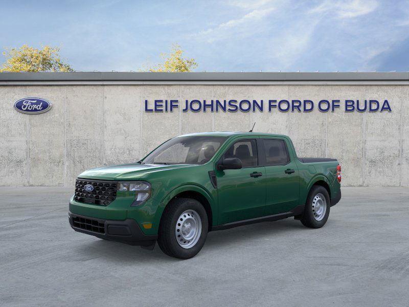 Eruption Green 2025 Ford Maverick XL SuperCrew AWD Pickup Truck All-Wheel Drive Continuously Variable Transmission