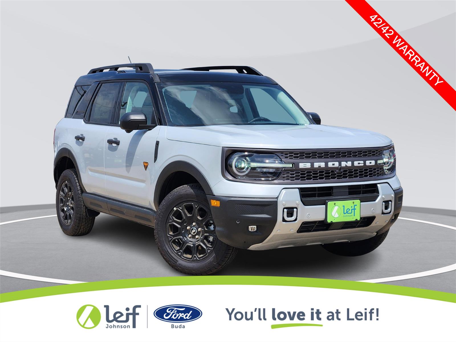 Space White 2026 Ford Bronco Sport SUV / Crossover All-Wheel Drive 8-Speed Automatic