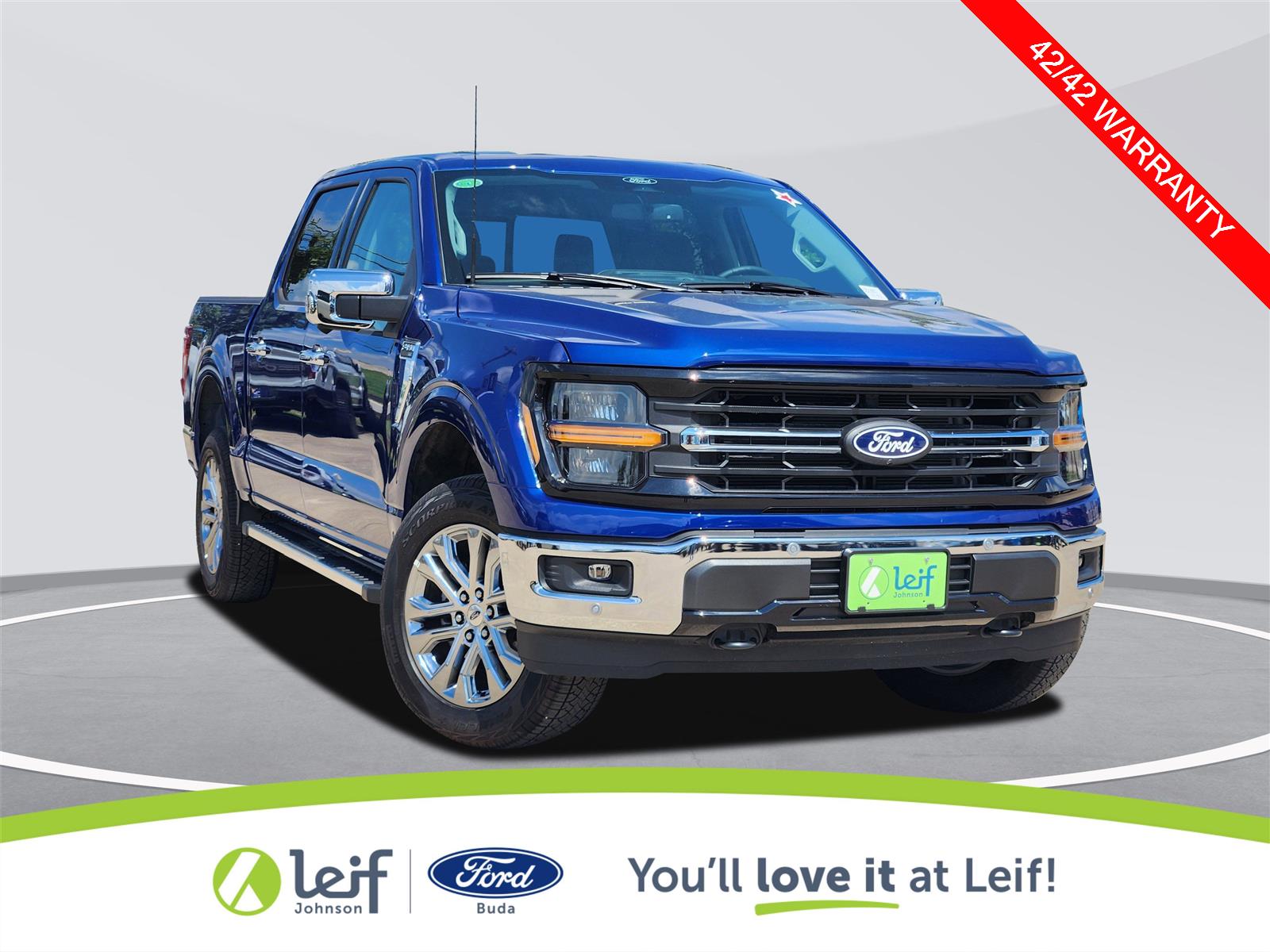 Argon Blue 2026 Ford F-150 Pickup Truck Four-Wheel Drive Automatic