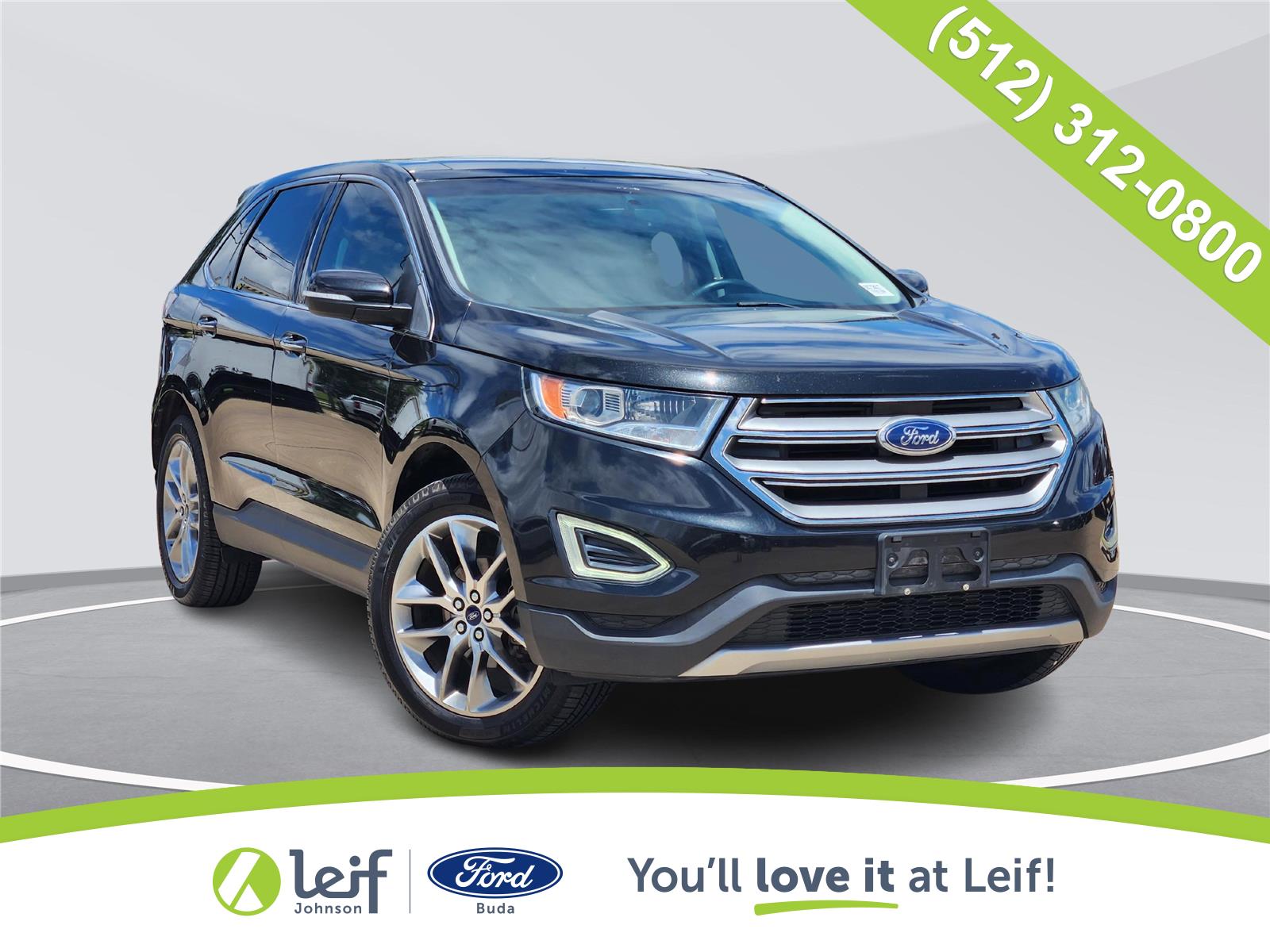 Tuxedo Black 2015 Ford Edge SUV / Crossover Front-Wheel Drive 6-Speed Automatic